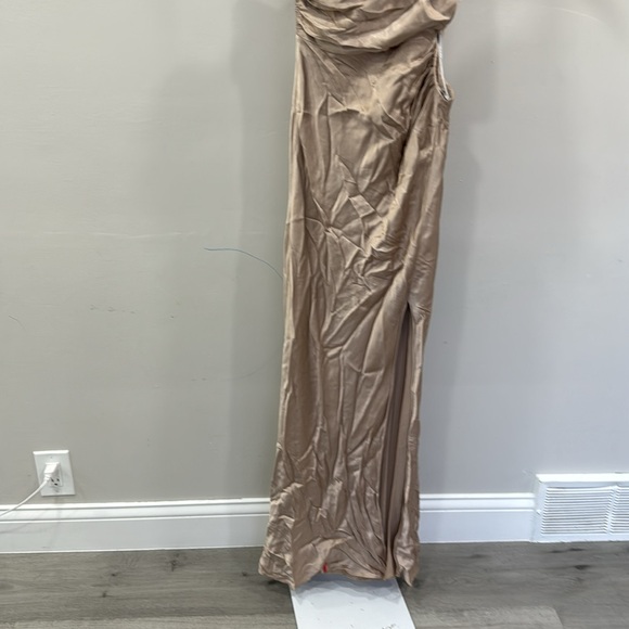 Shona Joy La Lune Asymmetrical Gathered Maxi Dress - Picture 4 of 13